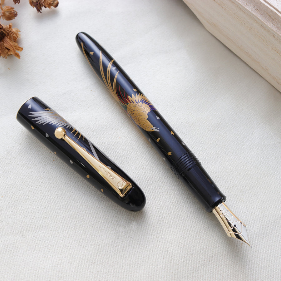 Namiki Nippon Art Fountain Pen - Golden Pheasant - PenSachi Japanese Limited Fountain Pen