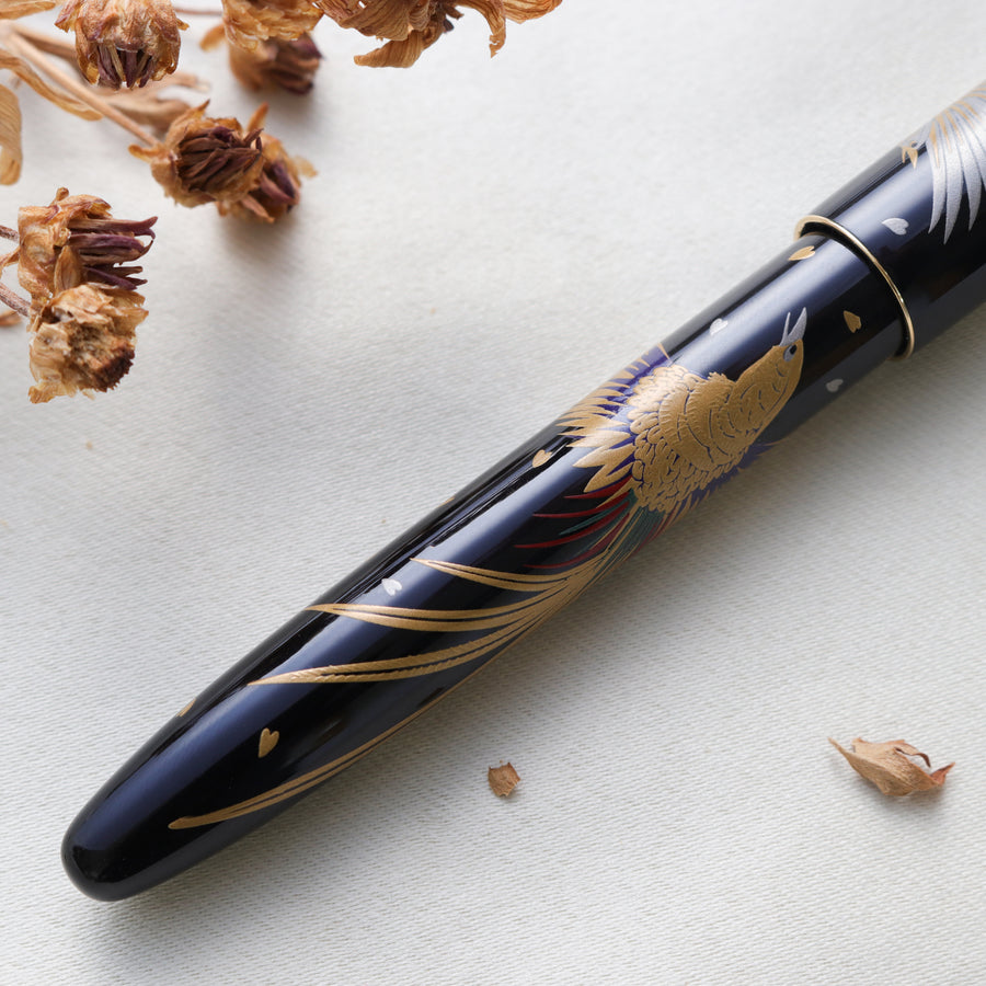Namiki Nippon Art Fountain Pen - Golden Pheasant - PenSachi Japanese Limited Fountain Pen