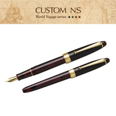 PILOT Custom NS Fountain Pen -  Adventure Brown - PenSachi Japanese Limited Fountain Pen