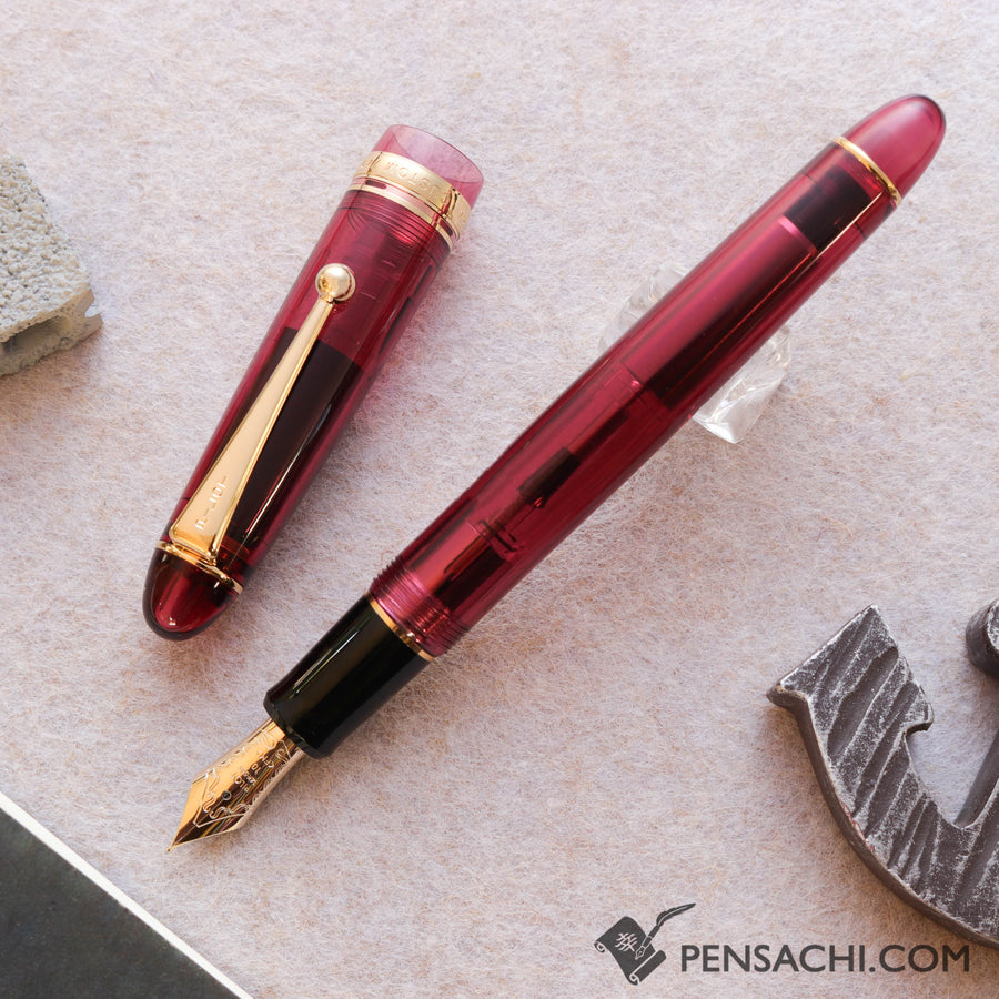 PILOT Custom 742 Limited Edition - Demonstrator Red - PenSachi Japanese Limited Fountain Pen