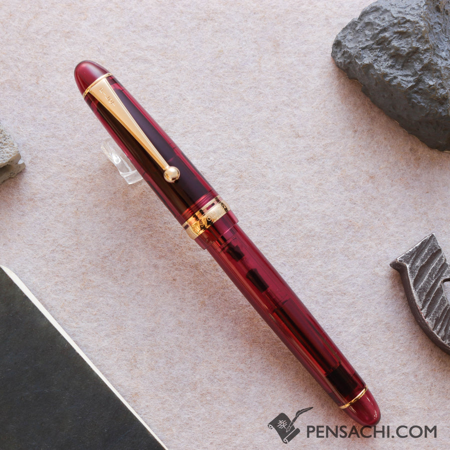PILOT Custom 742 Limited Edition - Demonstrator Red - PenSachi Japanese Limited Fountain Pen