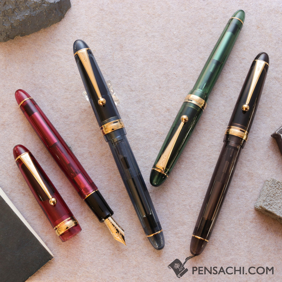 PILOT Custom 742 Limited Edition - Demonstrator Brown - PenSachi Japanese Limited Fountain Pen