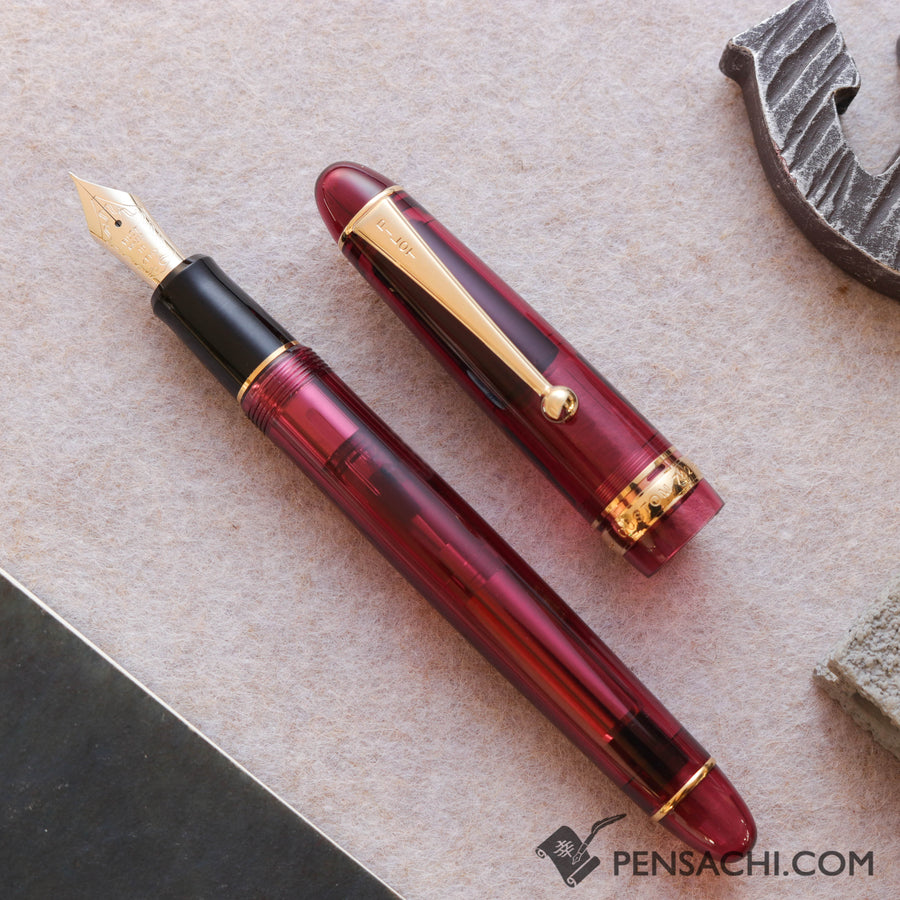 PILOT Custom 742 Limited Edition - Demonstrator Red - PenSachi Japanese Limited Fountain Pen