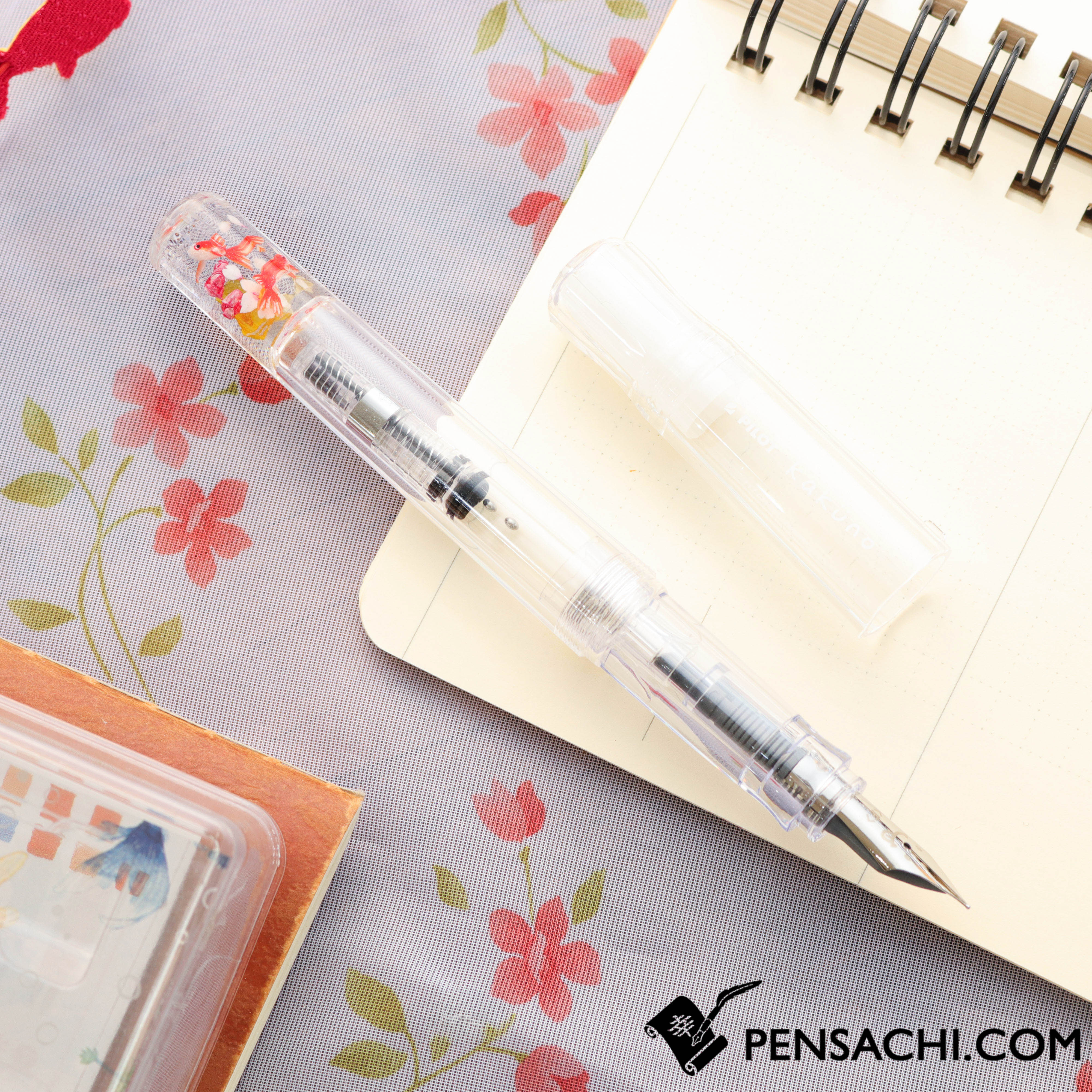 PILOT Kakuno Limited Edition Fountain Pen - Goldfish and Sakura