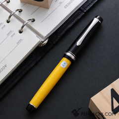 PILOT Limited Edition Custom Heritage 91 Fountain Pen - Moon Yellow - PenSachi Japanese Limited Fountain Pen
