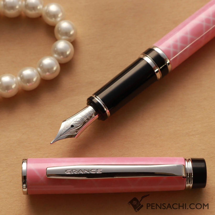 PILOT Limited Edition Grance Fountain Pen - Conch Pearl - PenSachi Japanese Limited Fountain Pen