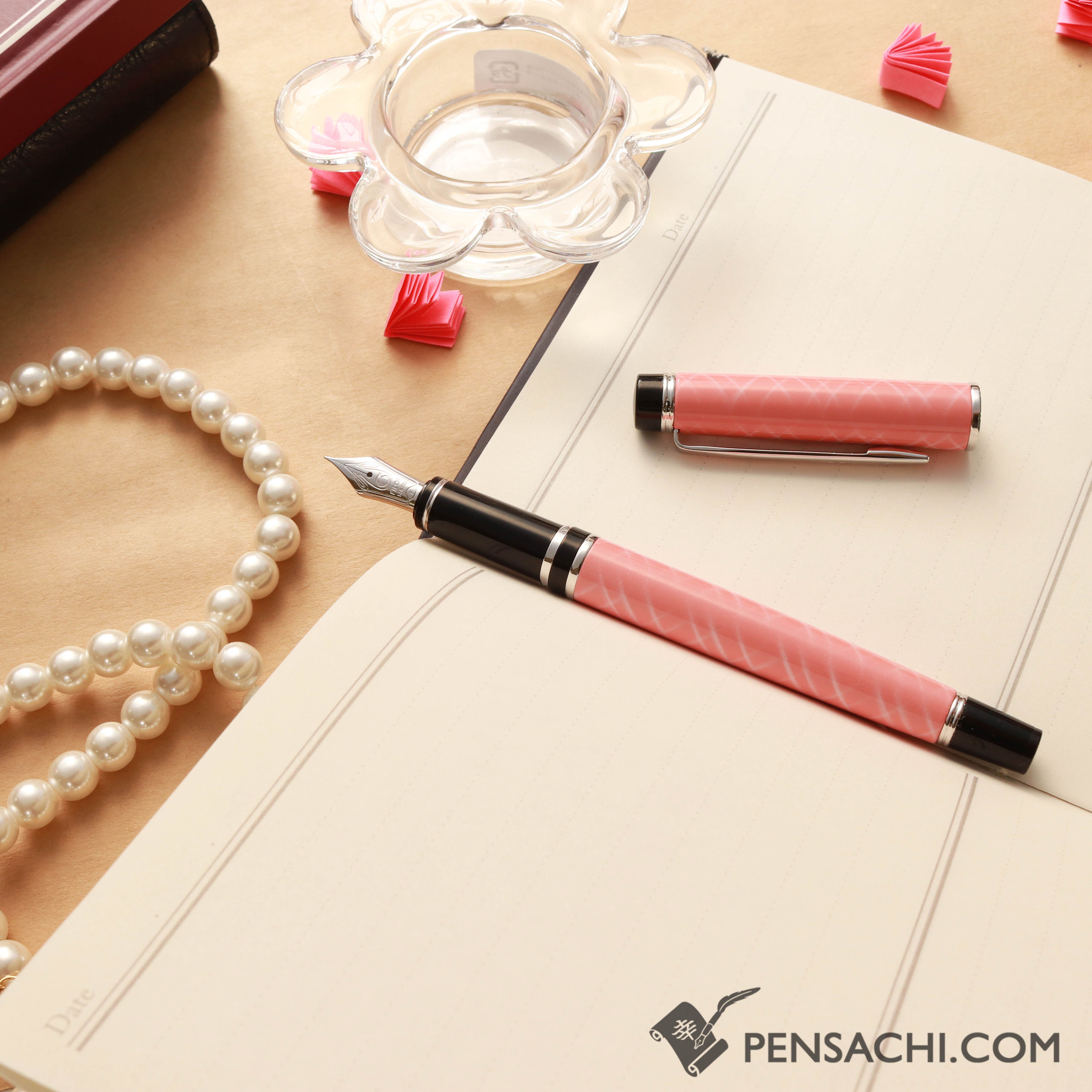 PILOT Limited Edition Grance Fountain Pen - Rose Quartz | PenSachi