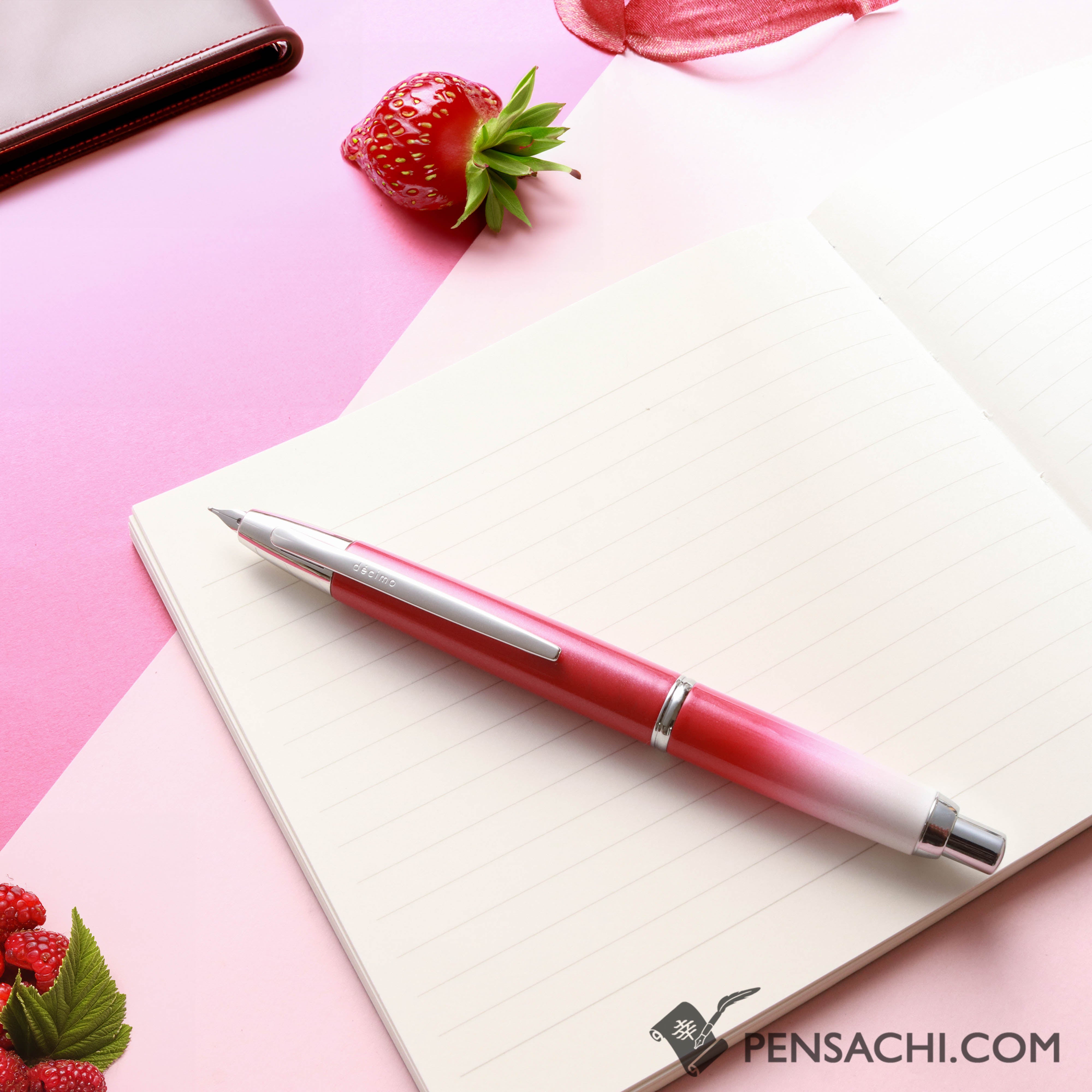 PILOT Limited Edition Vanishing Point Capless Decimo - Strawberry