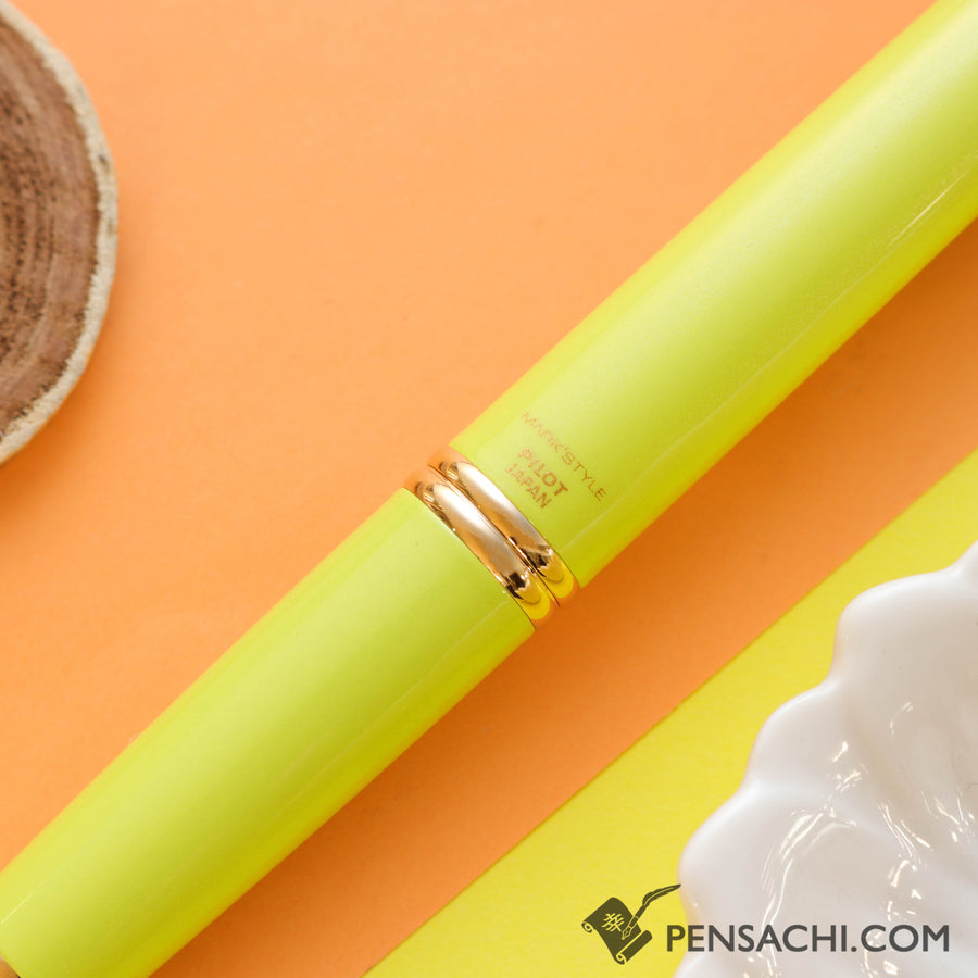 PILOT Limited Edition Vanishing Point Capless Fountain Pen - Yellow - PenSachi Japanese Limited Fountain Pen