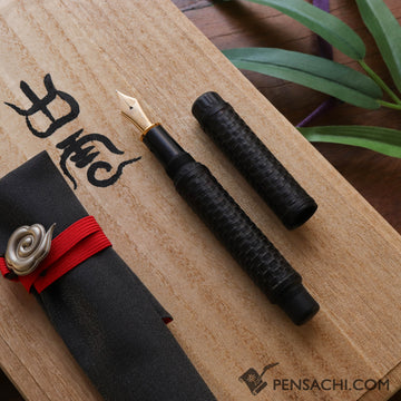 PLATINUM Izumo Takeami Fountain Pen - Ankokushoku - PenSachi Japanese Limited Fountain Pen