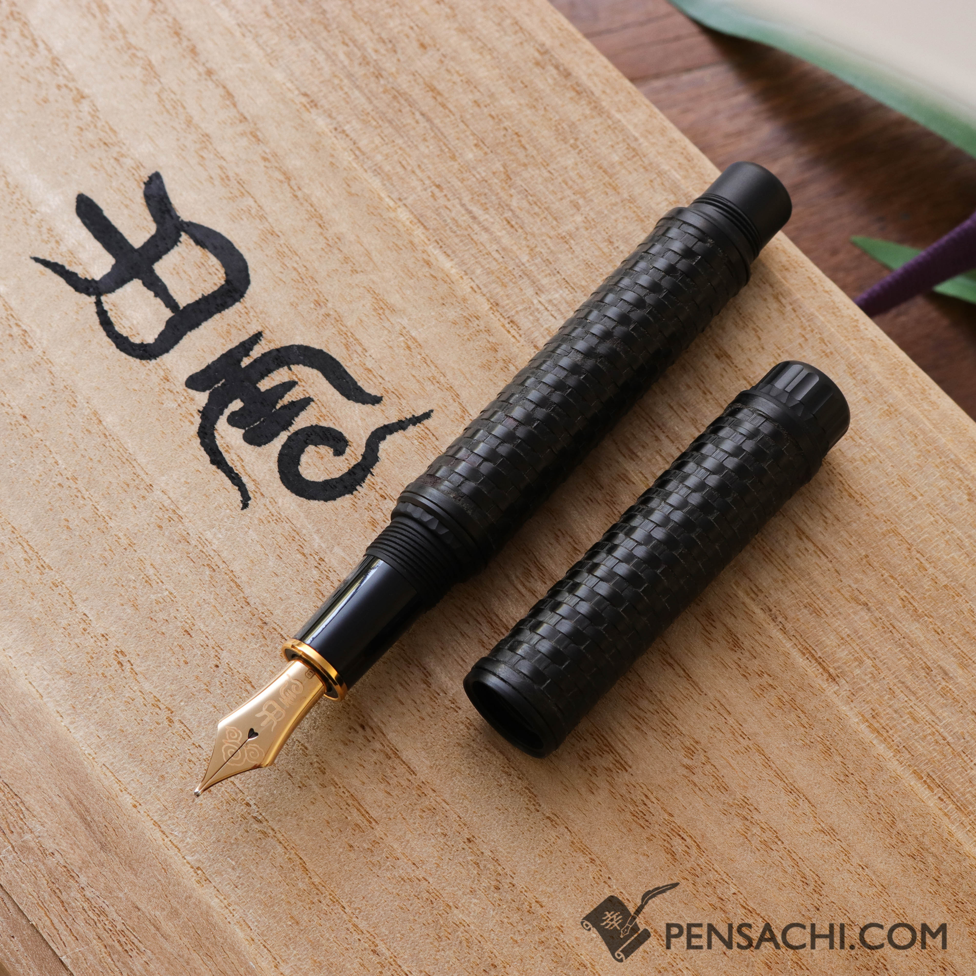 PLATINUM Izumo Takeami Fountain Pen - Ankokushoku | PenSachi