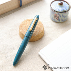 SAILOR King of Pens Urushi Makie Iro Miyabi 2nd Edition Fountain Pen - Ran-Peki - PenSachi Japanese Limited Fountain Pen