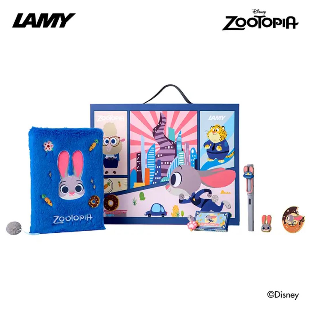 LAMY Safari Special Edition Zootopia Fountain Pen Set - Judy Hoops