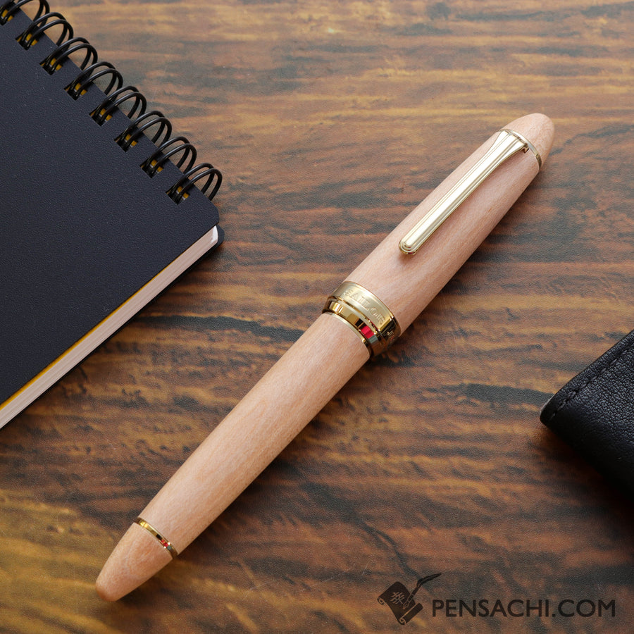 SAILOR Limited Edition 1911 Large (Full size) Hard Maple Fountain Pen - Natural - PenSachi Japanese Limited Fountain Pen