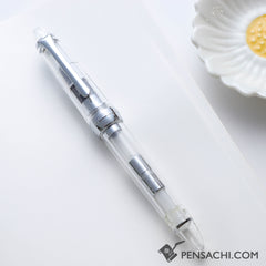 SAILOR 1911 Profit Light Demonstrator Fountain Pen - Transparent Silver - PenSachi Japanese Limited Fountain Pen
