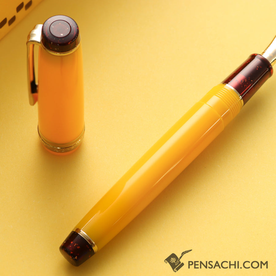 SAILOR Limited Edition Pro Gear Slim Fountain Pen - Castella Cake - PenSachi Japanese Limited Fountain Pen
