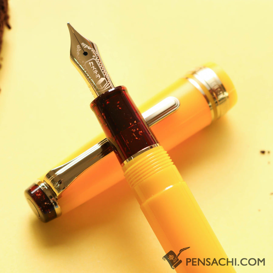 SAILOR Limited Edition Pro Gear Slim Fountain Pen - Castella Cake - PenSachi Japanese Limited Fountain Pen