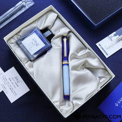 SAILOR Limited Edition Pro Gear Slim Set - Saijiki Yukizukiyo - PenSachi Japanese Limited Fountain Pen