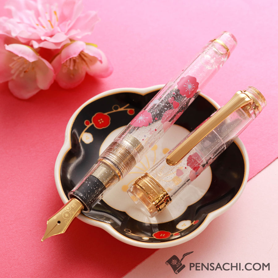 SAILOR Limited Edition Professional Gear Slim Fountain Pen -  Rosa Rugosa PenSachi Japanese Limited Fountain Pen