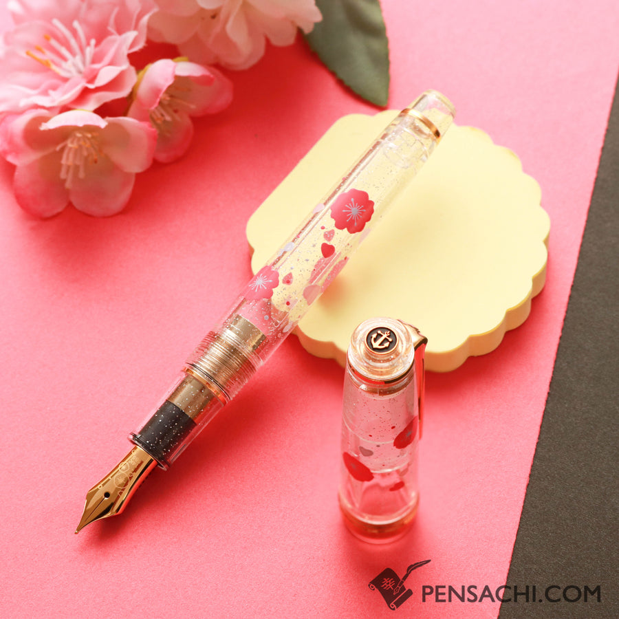 SAILOR Limited Edition Professional Gear Slim Fountain Pen -  Rosa Rugosa PenSachi Japanese Limited Fountain Pen