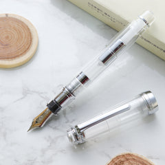SAILOR Pro Gear Classic Demonstrator Fountain Pen - Transparent - PenSachi Japanese Limited Fountain Pen