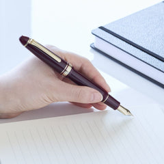 SAILOR Profit 18 Lefties Fountain Pen - Maroon - PenSachi Japanese Limited Fountain Pen