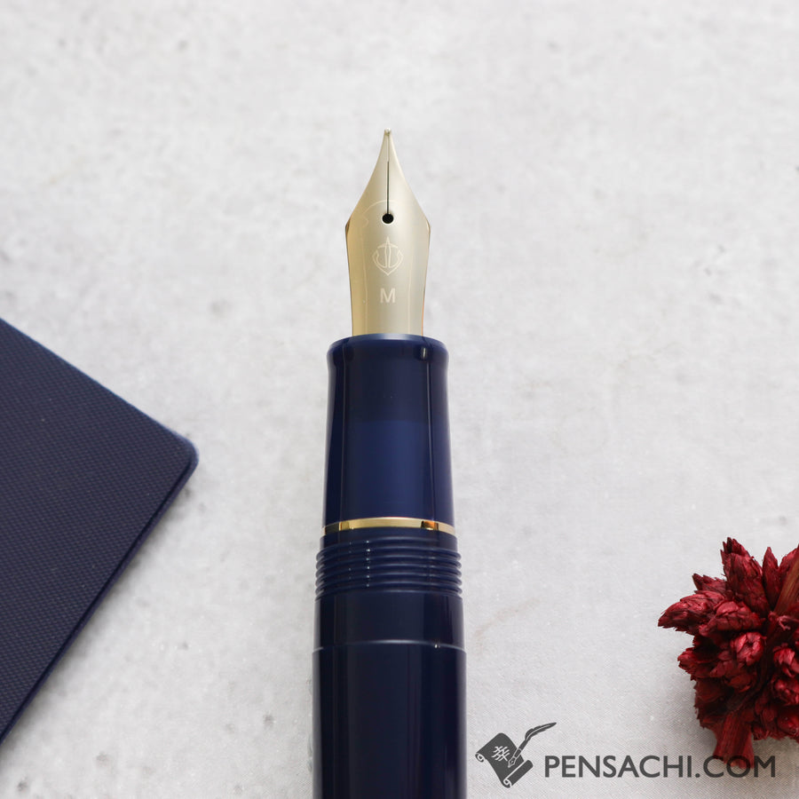 SAILOR Profit Casual Gold Trim Fountain Pen - Clear Blue