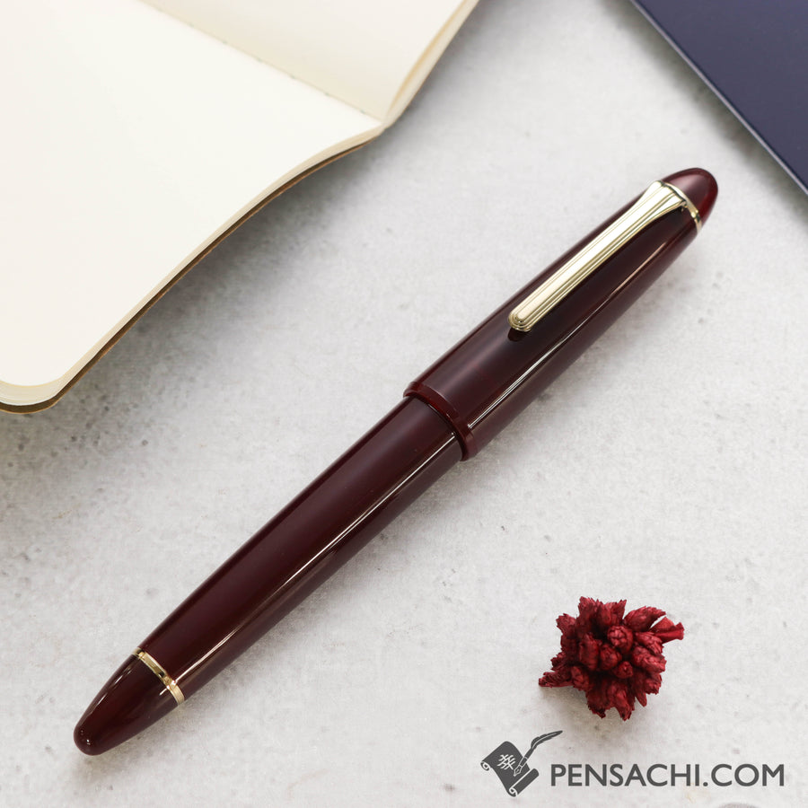 SAILOR Profit Casual Gold Trim Fountain Pen - Clear Red