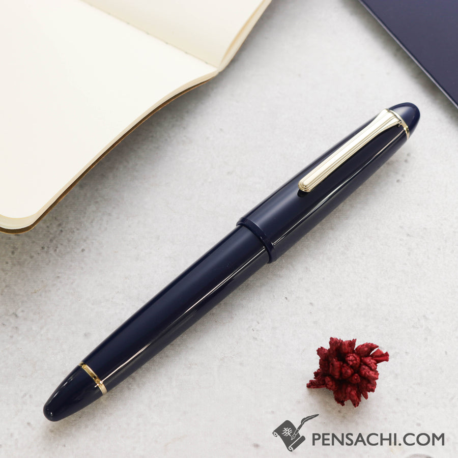SAILOR Profit Casual Gold Trim Fountain Pen - Clear Blue