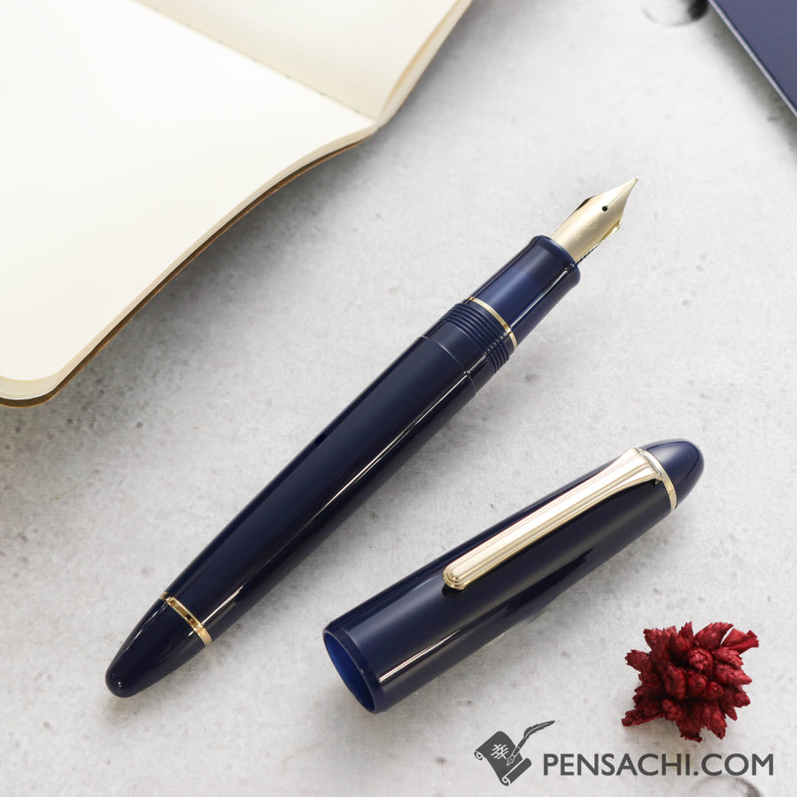 SAILOR Profit Casual Gold Trim Fountain Pen - Clear Blue