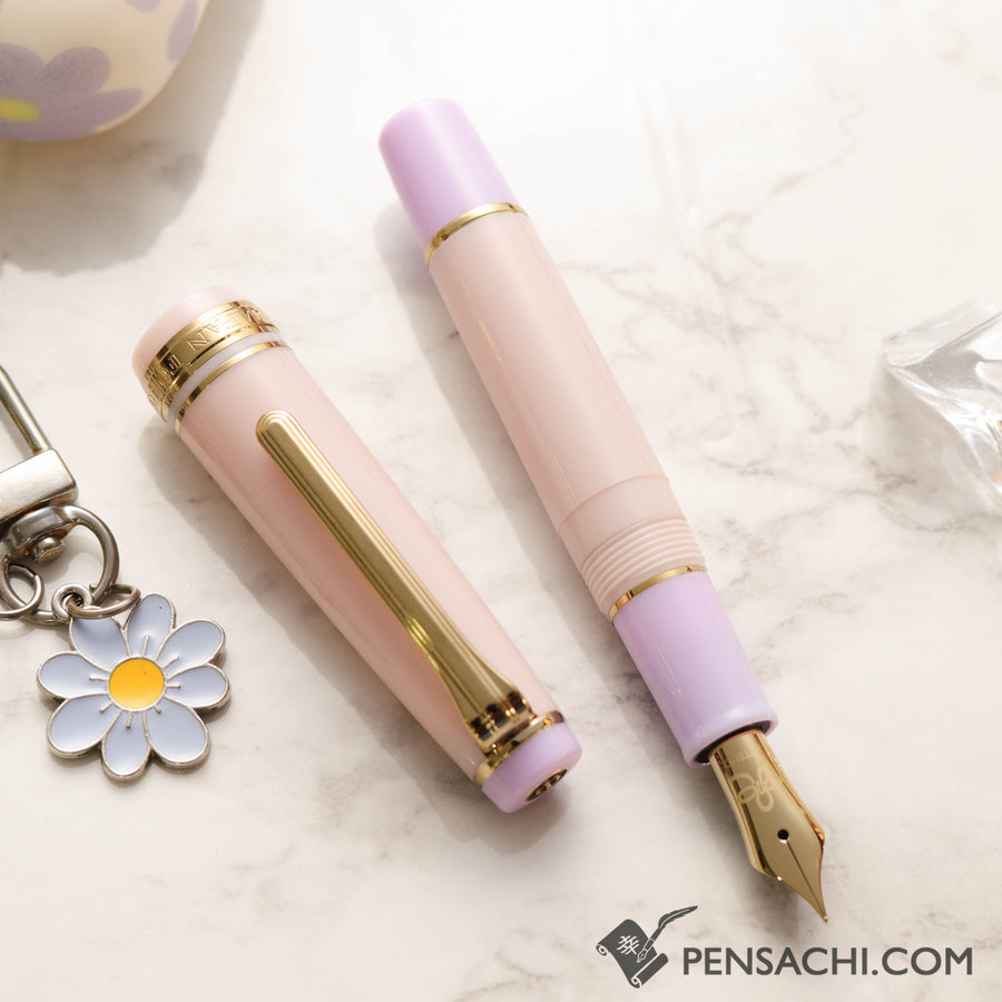 Sailor Limited Edition Professional Gear Slim Mini Fountain Pen - Orchid - PenSachi Japanese Limited Fountain Pen