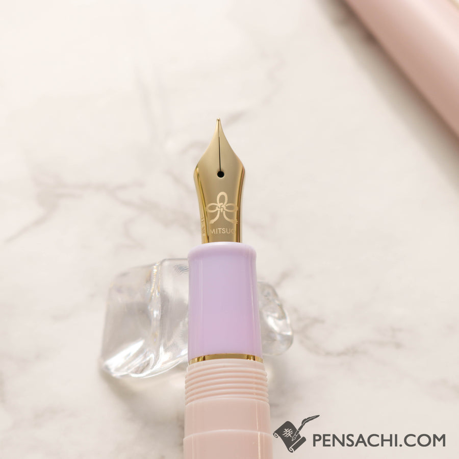 Sailor Limited Edition Professional Gear Slim Mini Fountain Pen - Orchid - PenSachi Japanese Limited Fountain Pen