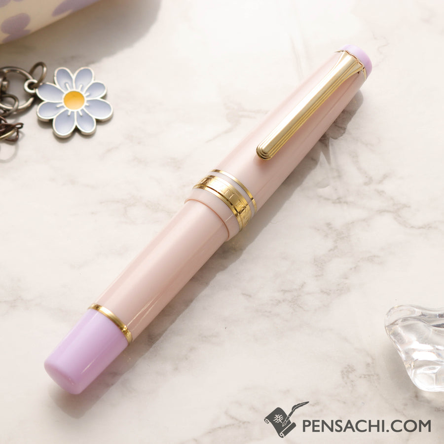 Sailor Limited Edition Professional Gear Slim Mini Fountain Pen - Orchid - PenSachi Japanese Limited Fountain Pen