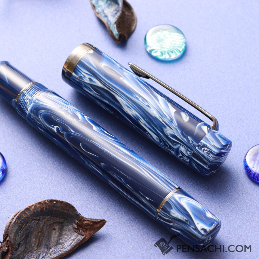 Shadow Ink Pen SAILOR Luminous Shadow Fountain Pen - Storm Blue– PenSachi