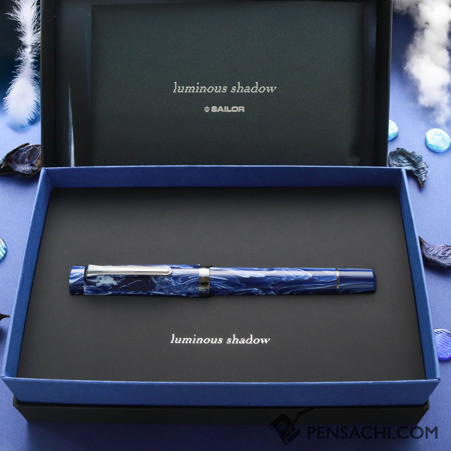 SAILOR Luminous Shadow Fountain Pen - Storm Blue– PenSachi