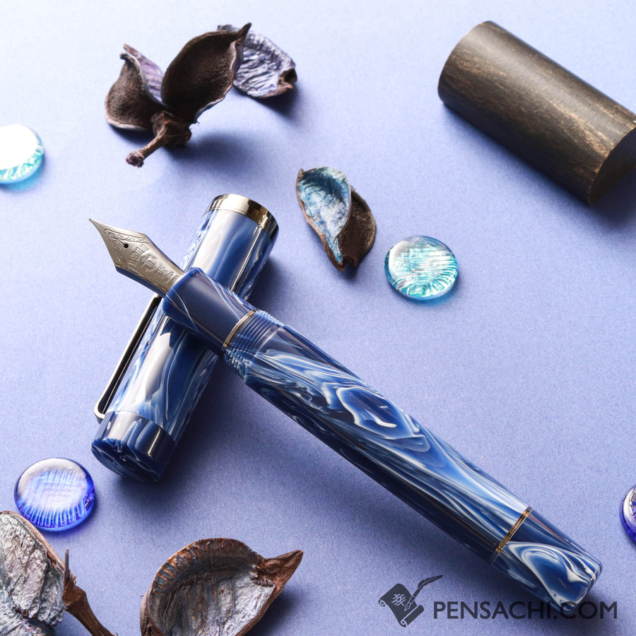 Shadow Ink Pen SAILOR Luminous Shadow Fountain Pen - Storm Blue– PenSachi