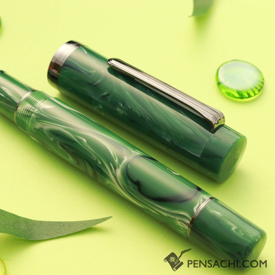 SAILOR Luminous Shadow Fountain Pen - Grove Green - PenSachi Japanese Limited Fountain Pen
