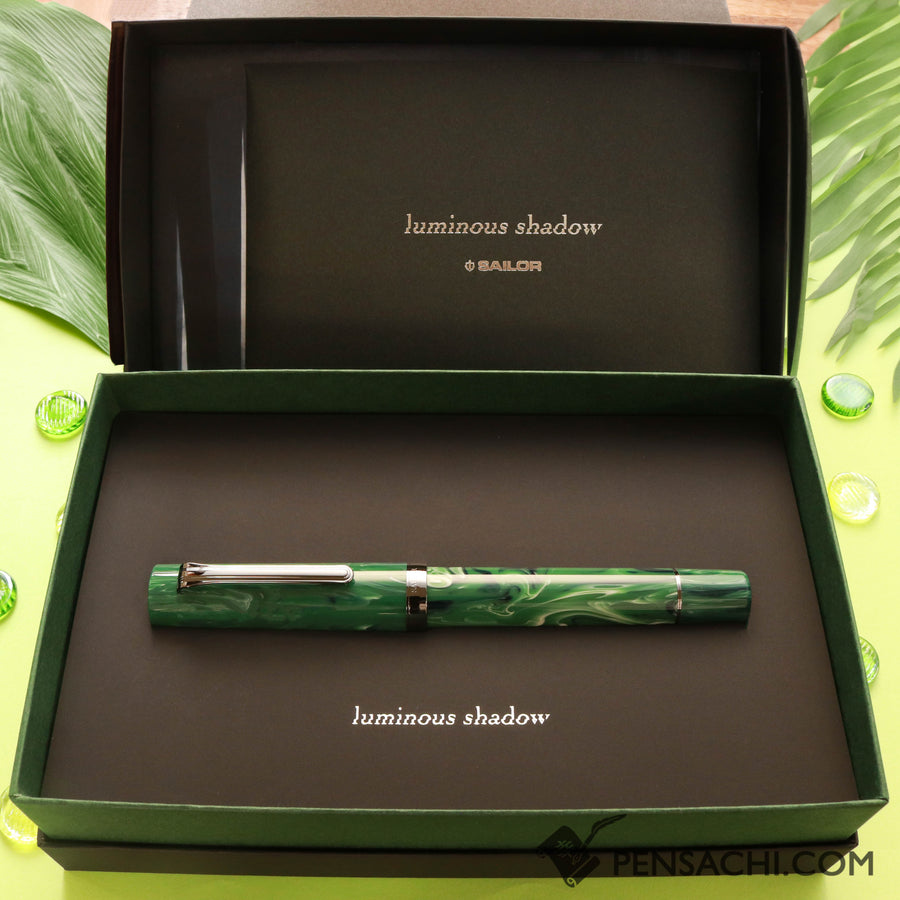 SAILOR Luminous Shadow Fountain Pen - Grove Green - PenSachi Japanese Limited Fountain Pen