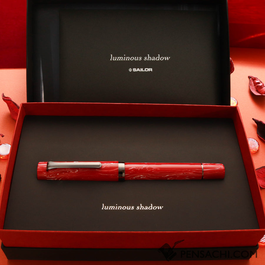 Shadow Ink Pen SAILOR Luminous Shadow Fountain Pen - Dusk Red– PenSachi