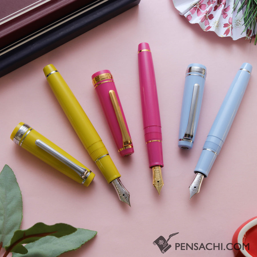 SAILOR Limited Edition Pro Gear Slim Fountain Pen - Rose - PenSachi Japanese Limited Fountain Pen
