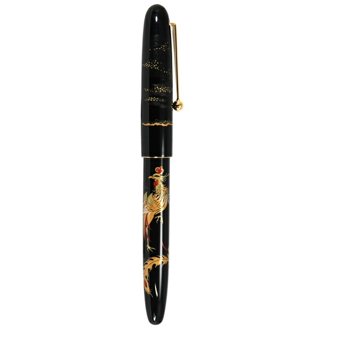 Namiki Nippon Art Fountain Pen - Pheonix and Auspicious Clouds - PenSachi Japanese Limited Fountain Pen
