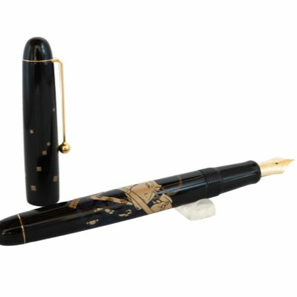 Namiki Nippon Art Fountain Pen - Ukiyo-e Odera Shobei - PenSachi Japanese Limited Fountain Pen