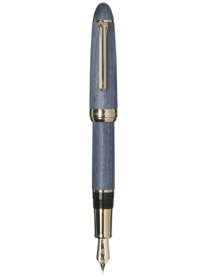 SAILOR Limited Edition 1911 Large (Full size) Hard Maple Fountain Pen - Indigo - PenSachi Japanese Limited Fountain Pen