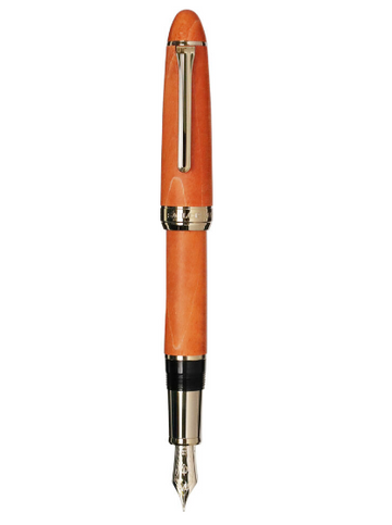 SAILOR Limited Edition 1911 Large (Full size) Hard Maple Fountain Pen - Vermillion - PenSachi Japanese Limited Fountain Pen