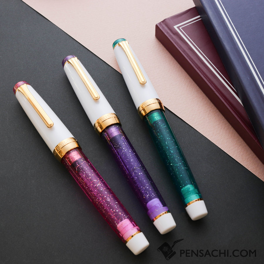 SAILOR Limited Edition Pro Gear Classic Demonstrator Fountain Pen - Sparkling Emerald - PenSachi Japanese Limited Fountain Pen
