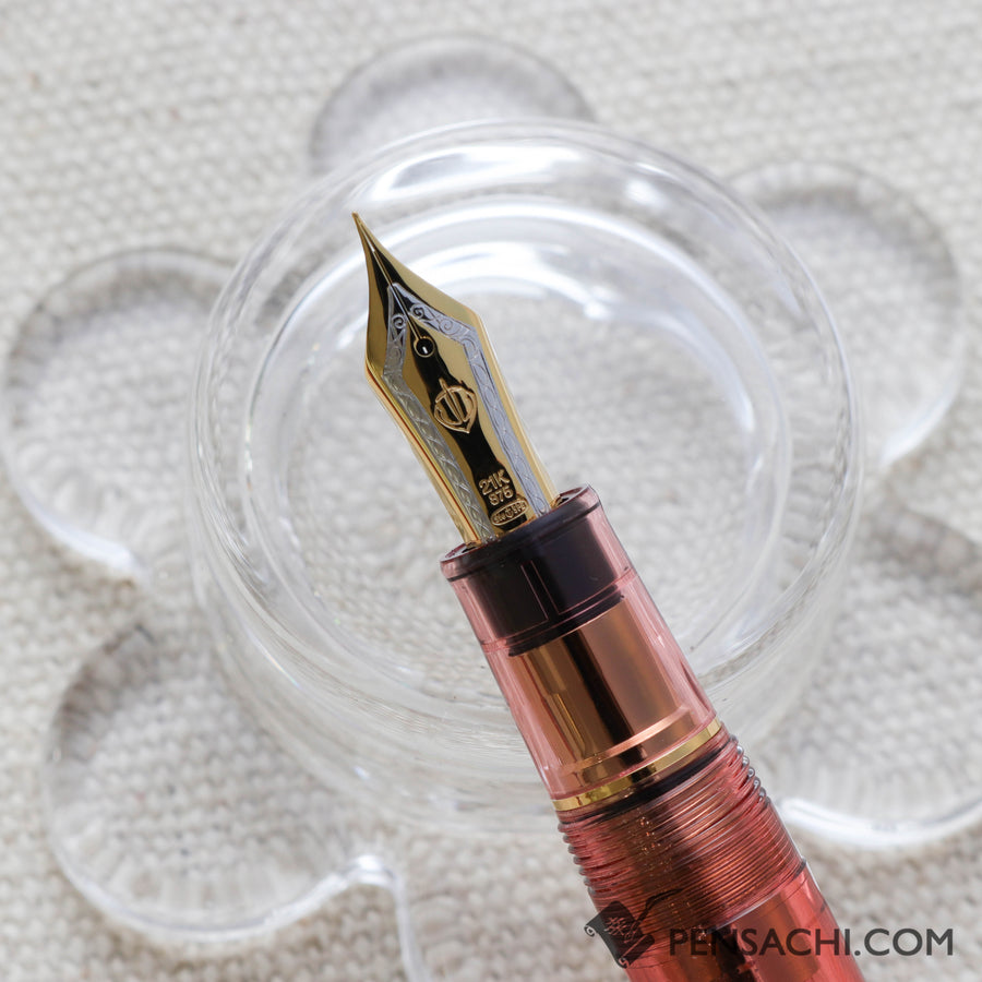 SAILOR Limited Edition Pro Gear Classic Demonstrator Fountain Pen - Sunrise Orange - PenSachi Japanese Limited Fountain Pen
