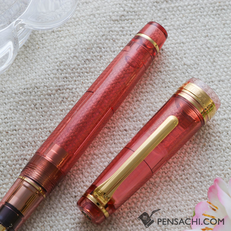 SAILOR Limited Edition Pro Gear Classic Demonstrator Fountain Pen - Sunrise Orange - PenSachi Japanese Limited Fountain Pen
