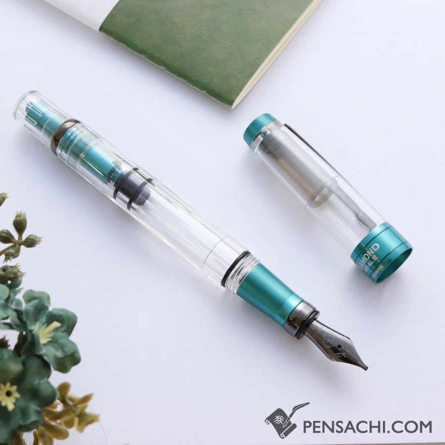 TWSBI Diamond Fountain Pen - Caribbean - PenSachi Japanese Limited Fountain Pen