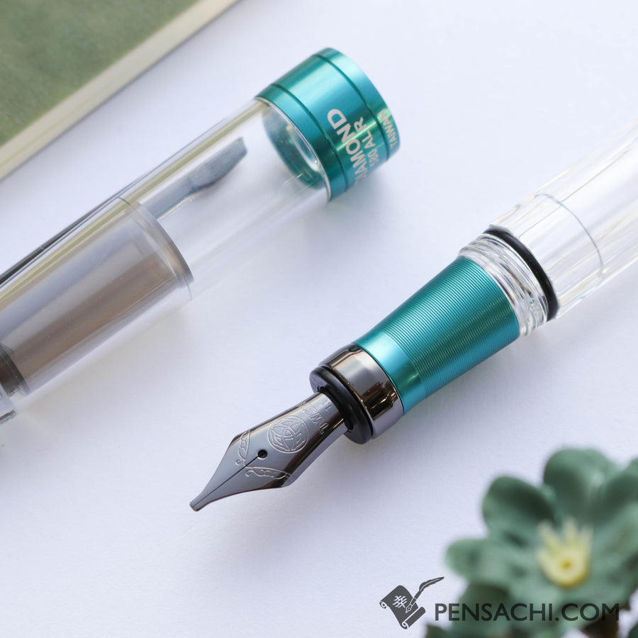 TWSBI Diamond Fountain Pen - Caribbean - PenSachi Japanese Limited Fountain Pen