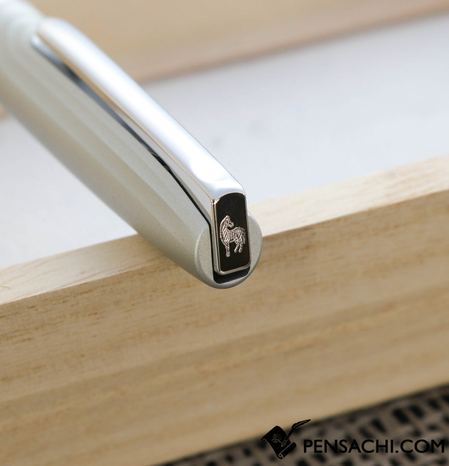 The Zebra Hamon 0.7 Ballpoint Pen - Silver | PenSachi - Japan